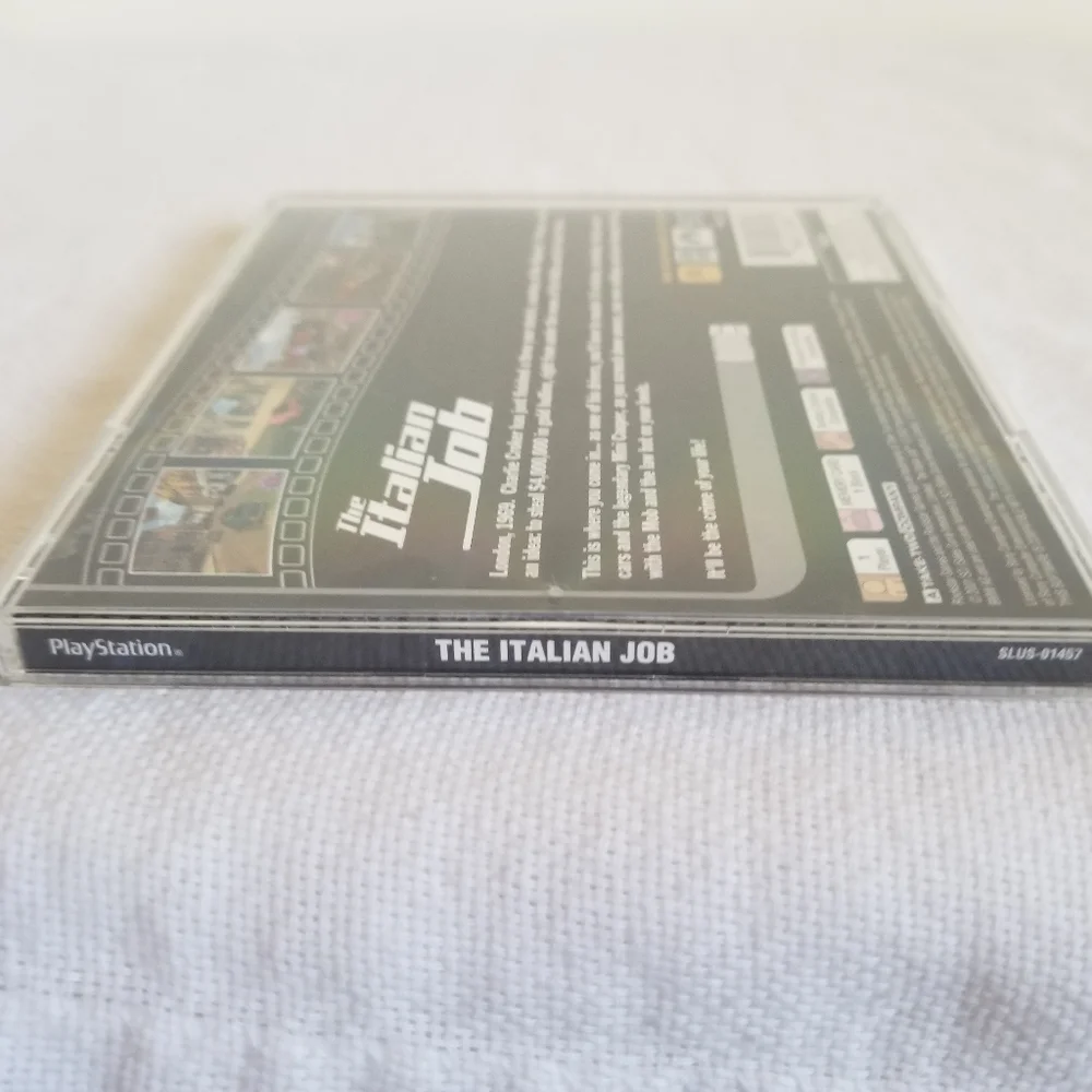 The Italian Job PS1 Sony PlayStation Video Game